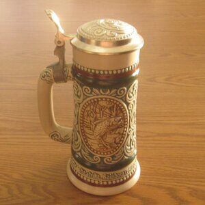 Avon Sporting Ceramic Stein